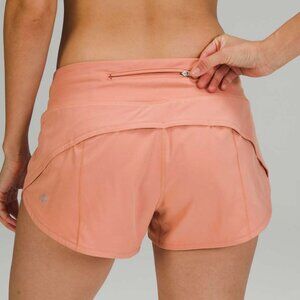 Lululemon | Speed Up Low-Rise Short 2.5" in Pink Savannah - Size 6